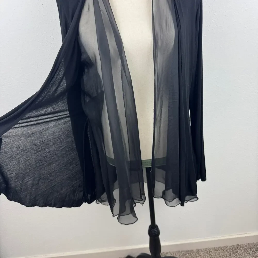 Nina Kendosa Silk-Blend Layered Cardigan